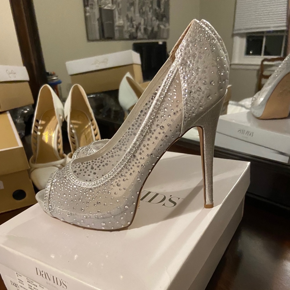 David’s Bridal Heels